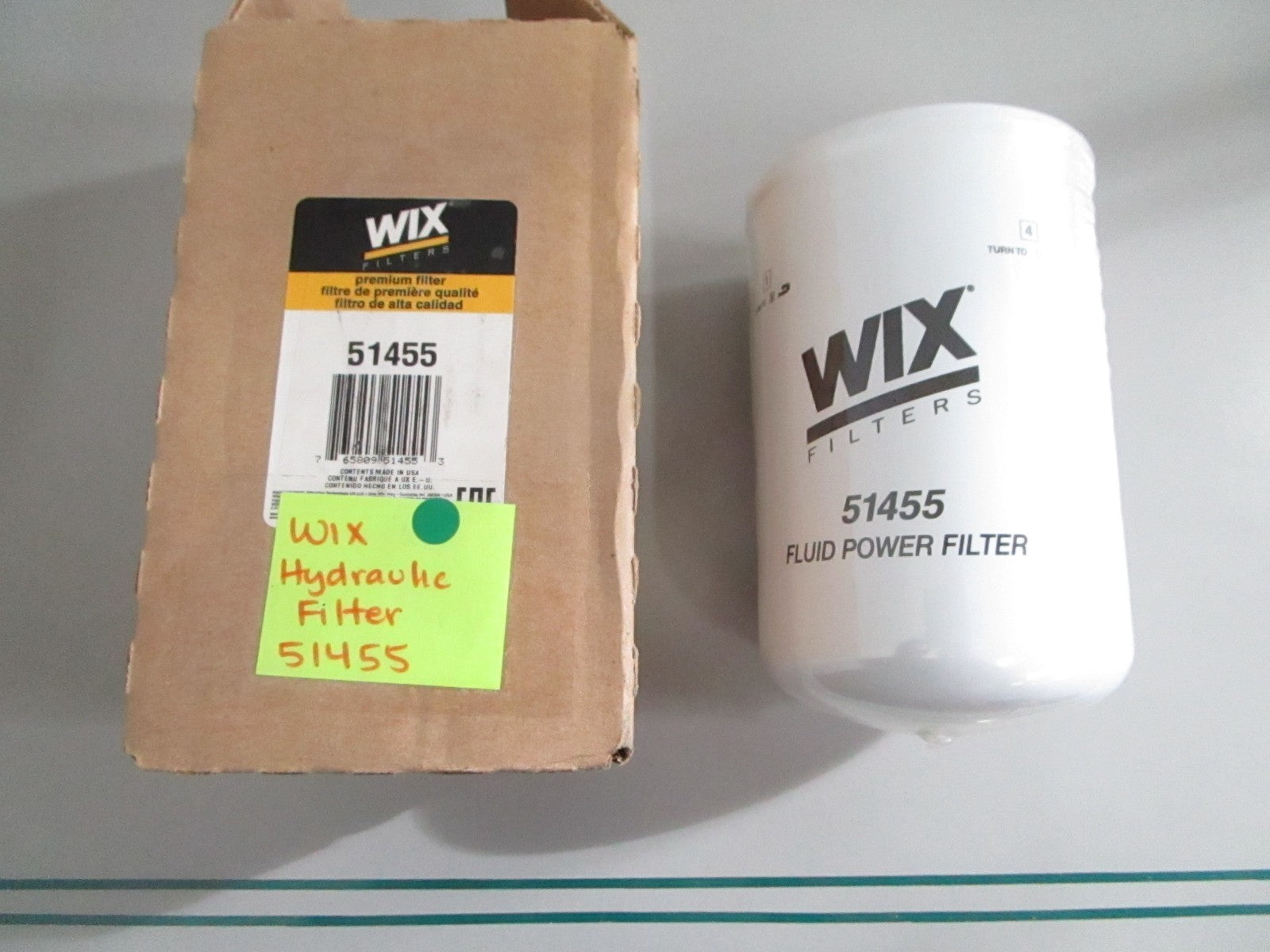 NEW OEM 51455 Wix Hydraulic Filter 0820