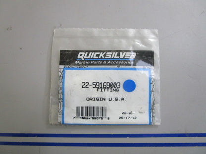 *NEW OEM* (LOT OF 2) 0810 Mercury Quicksilver Fitting 22-59169003