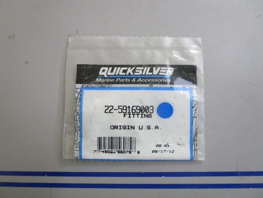 *NEW OEM* (LOT OF 2) 0810 Mercury Quicksilver Fitting 22-59169003
