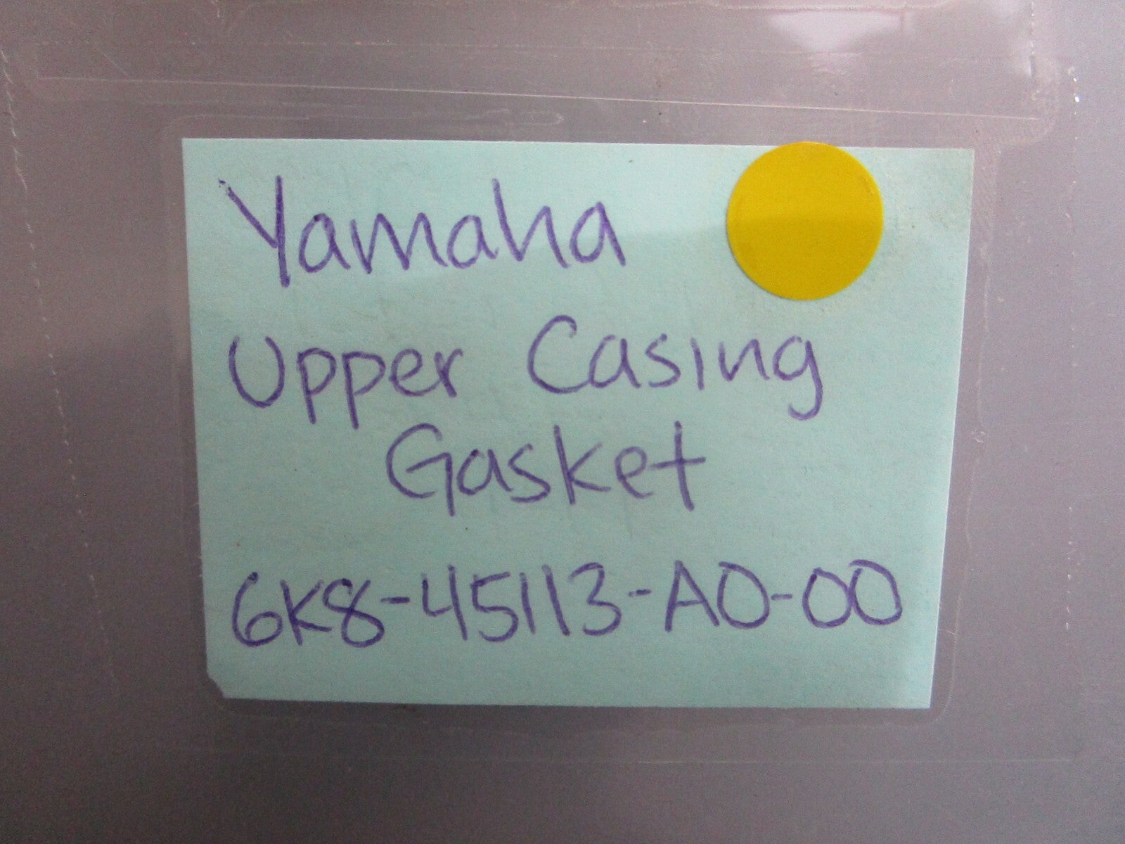 *NEW OEM* 0820 Yamaha Upper Casing Gasket 6K8-45113-A0-00