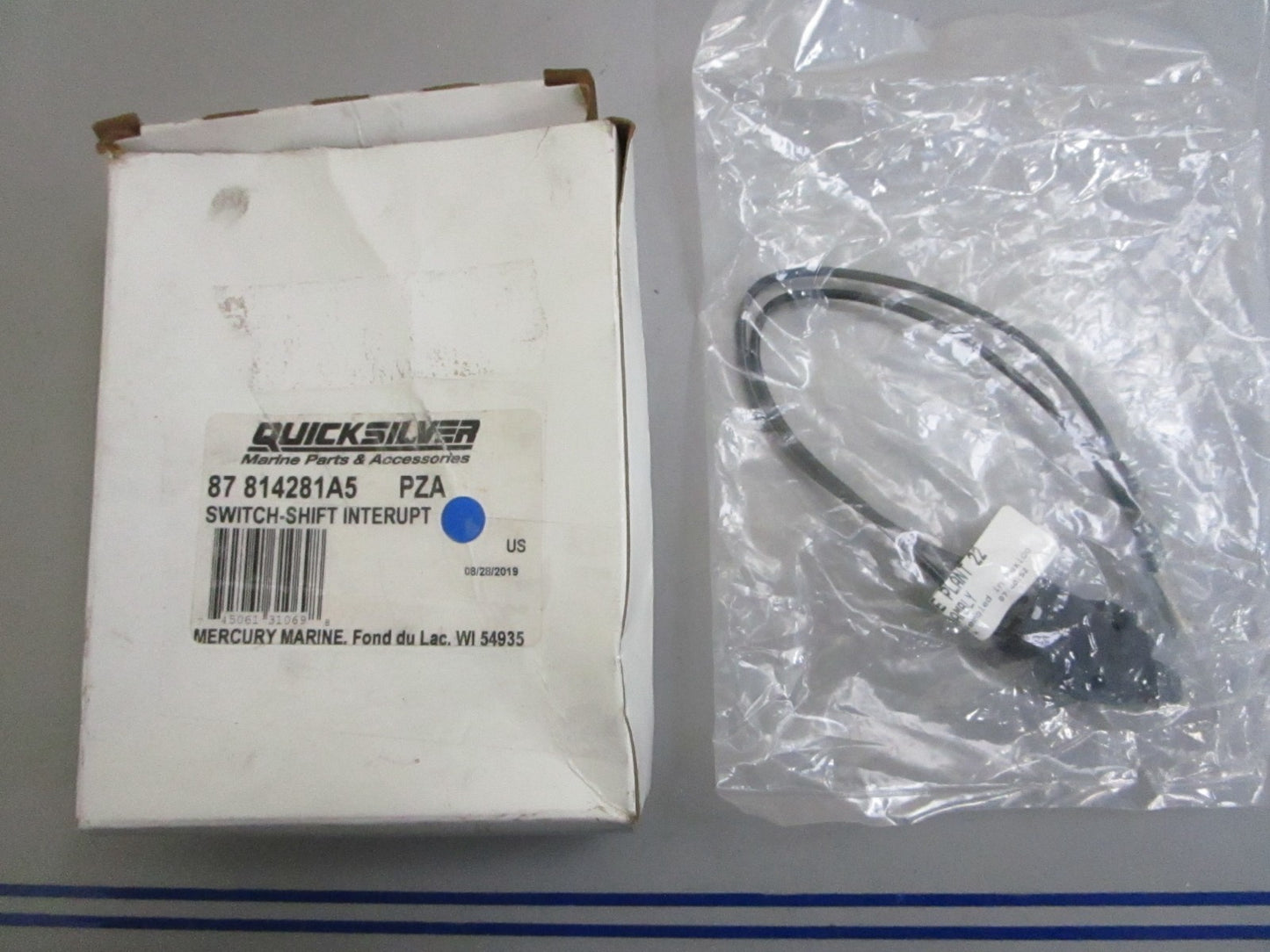 *NEW OEM* 0820 Mercury Quicksilver Shift Interrupt Switch 87-814281A5