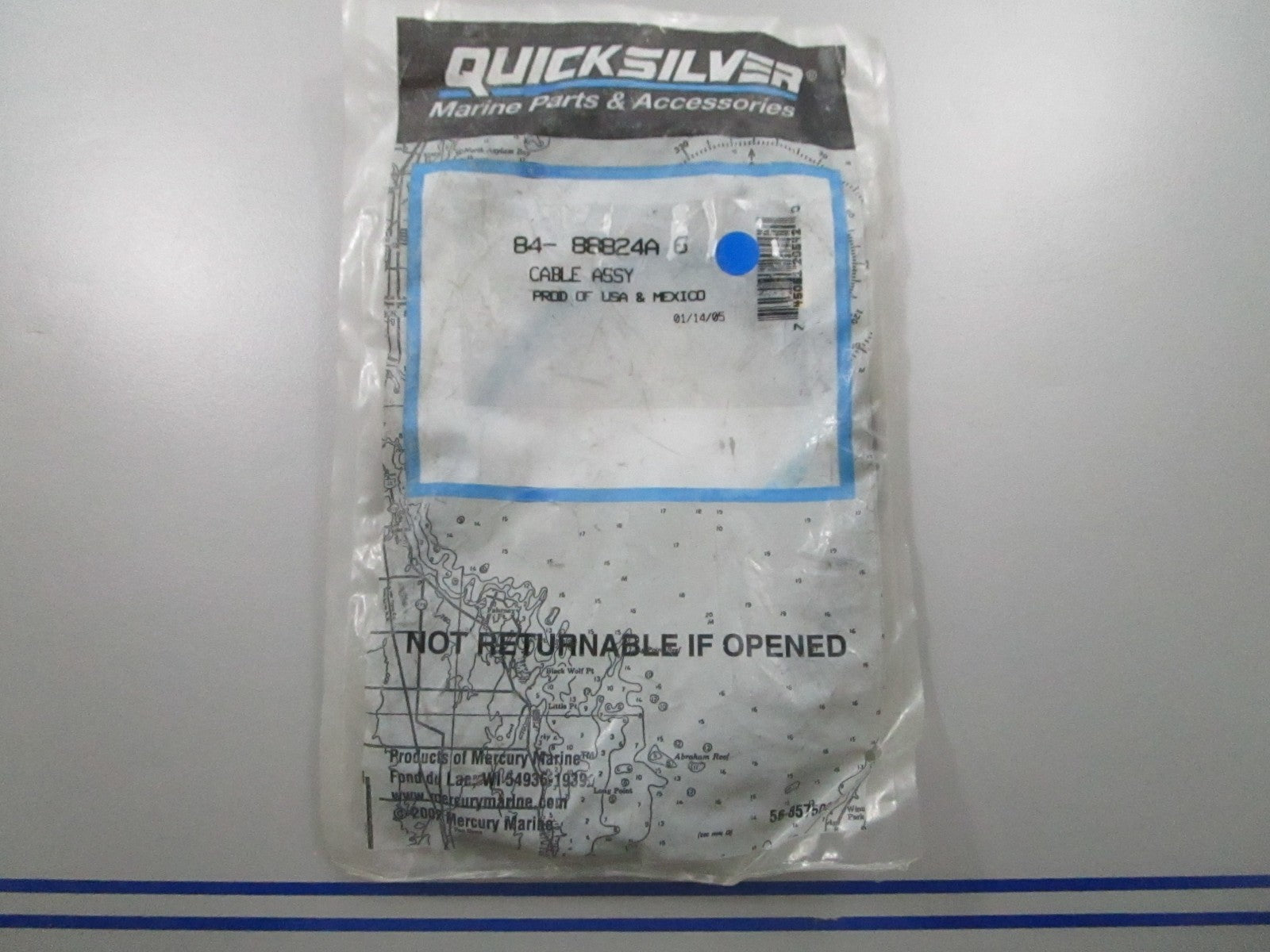 *NEW OEM* 0810 Mercury Quicksilver Cable Assembly 84-88824A 6