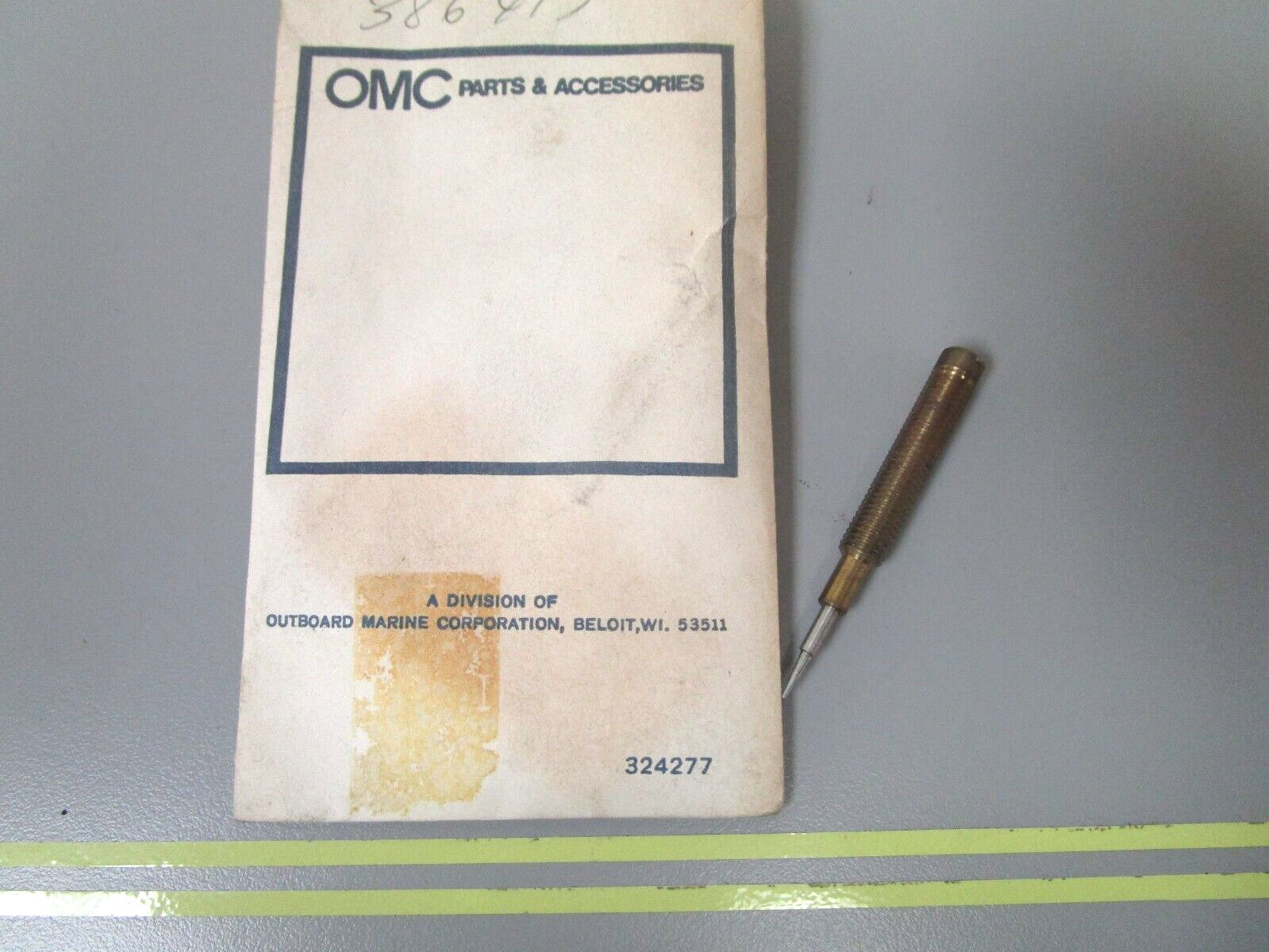 *NEW OEM* 0750 OMC Johnson Evinrude NEEDLE VALVE 386417 0386417