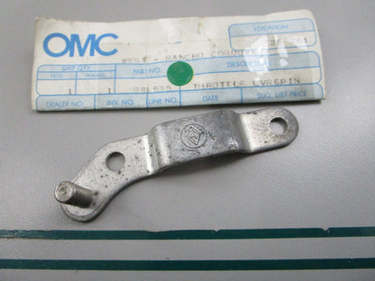 NEW OEM 981536 0981536 OMC Johnson Evinrude Lever & Pin 0810