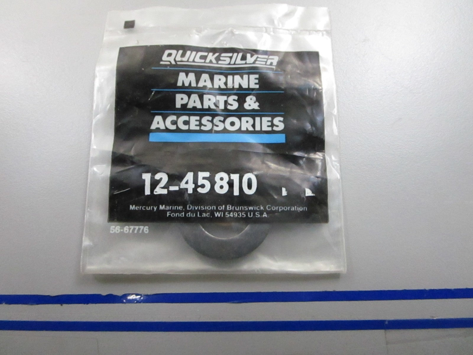 *NEW OEM* 0810 Mercury Quicksilver Washer 12-45810