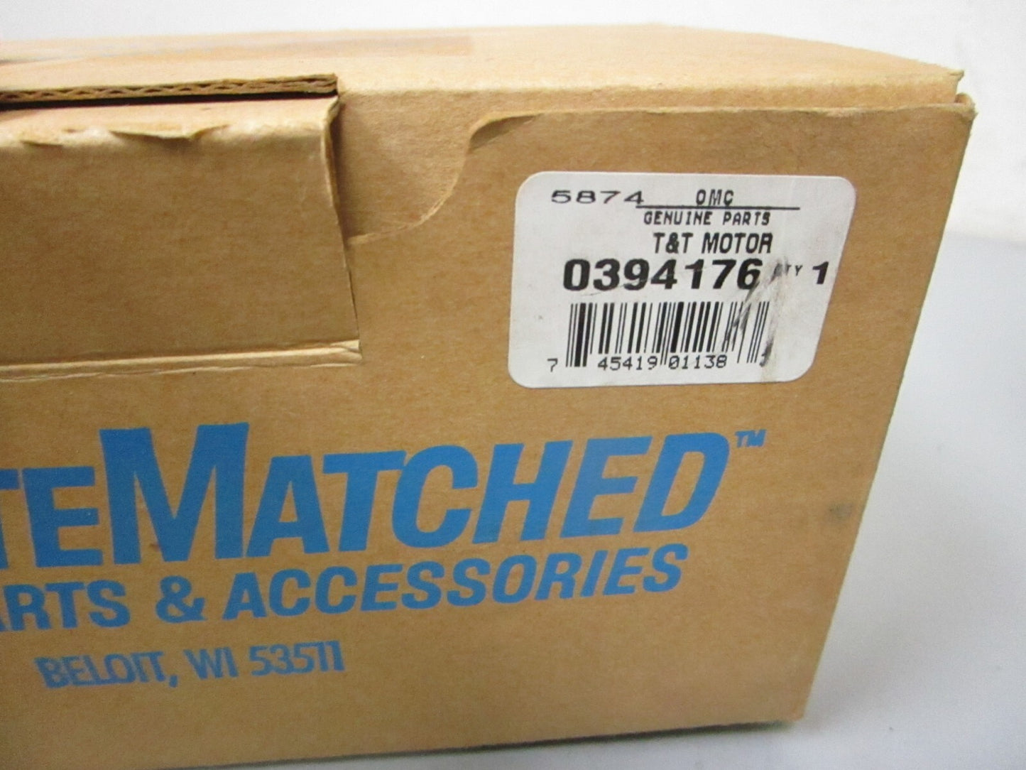 *NEW OEM* 0720 OMC Johnson Evinrude Trim Tilt Motor 394176 0394176