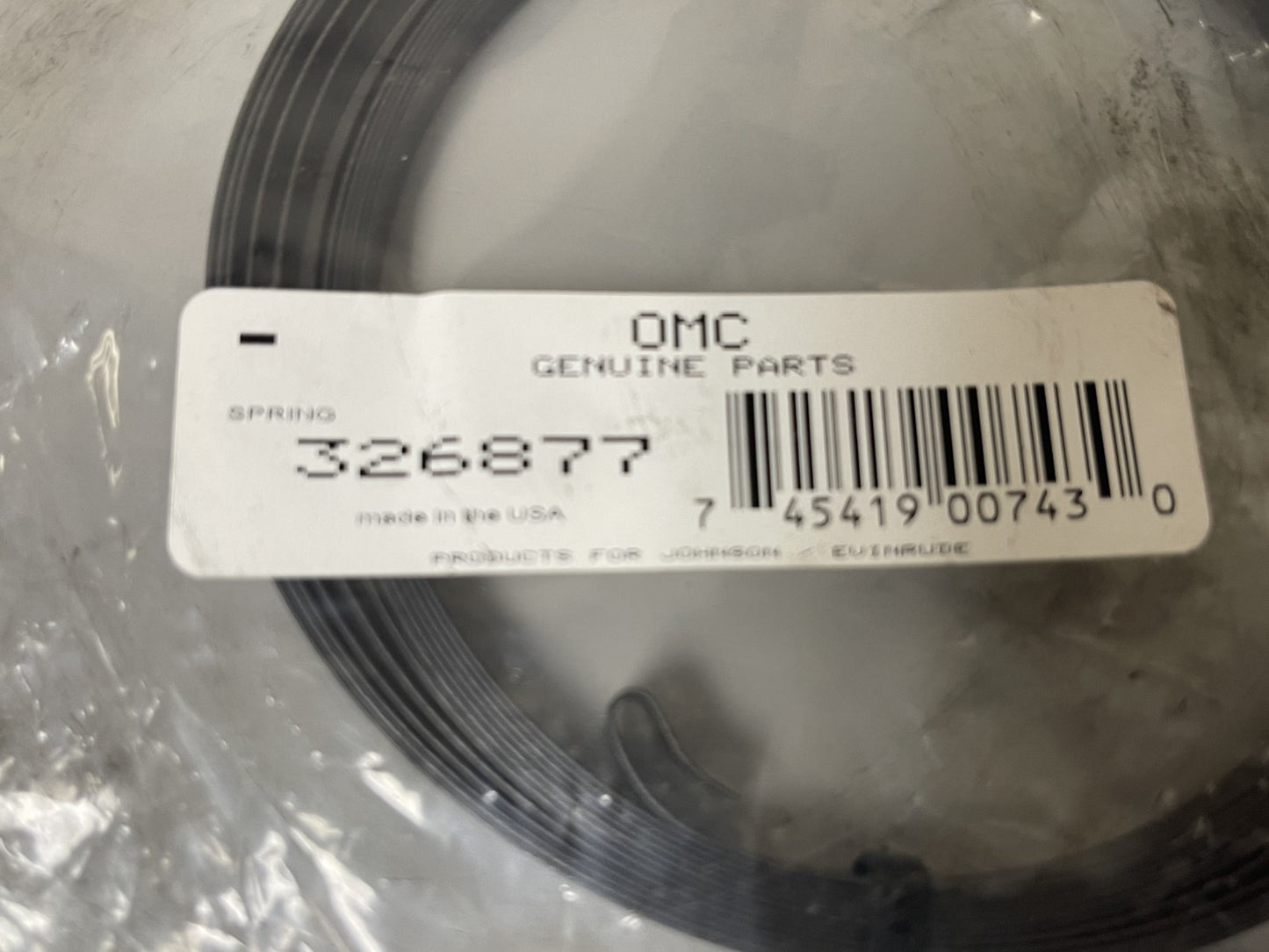 NEW OEM 326877 Johnson Evinrude Rewind Spring 0670