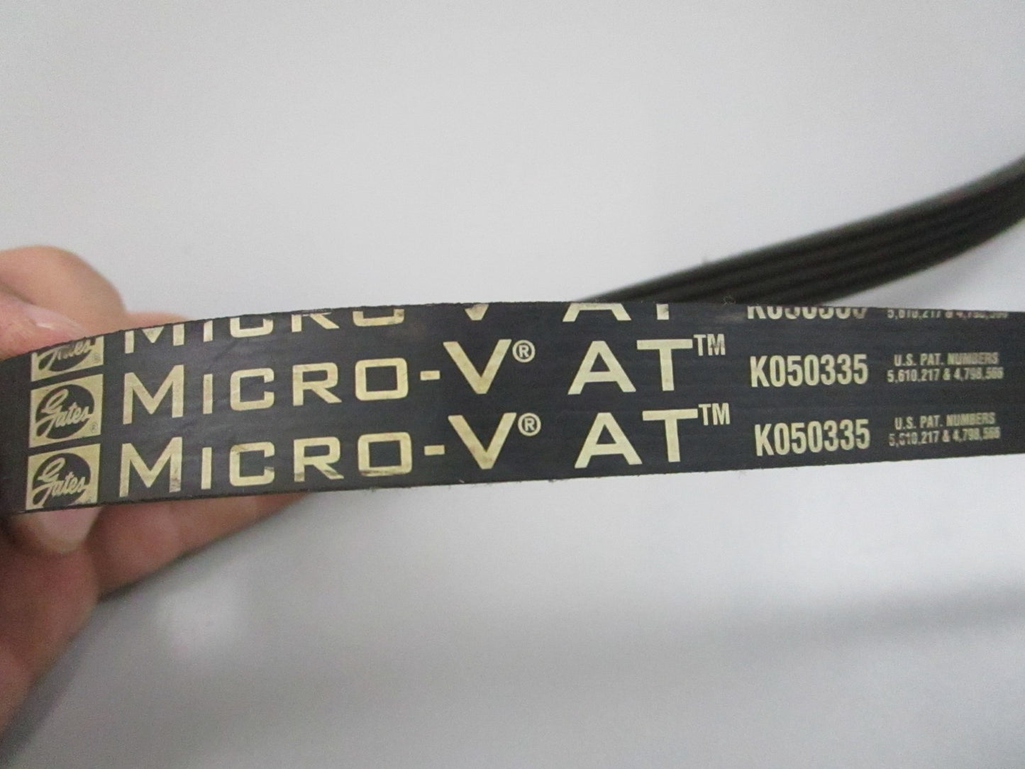 Gates NEW Micro-V Serpentine Belt K050335 5-Rib 34" Jeep Cherokee NOS 0810
