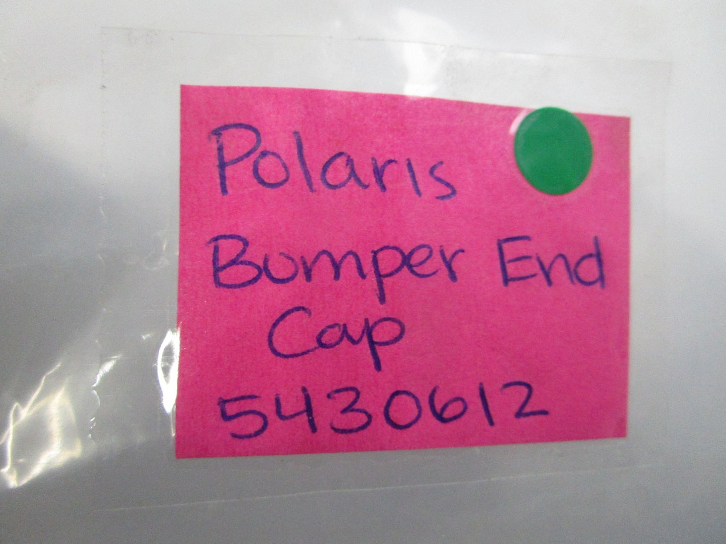 NEW OEM 5430612 Polaris Bumper End Cap 0810