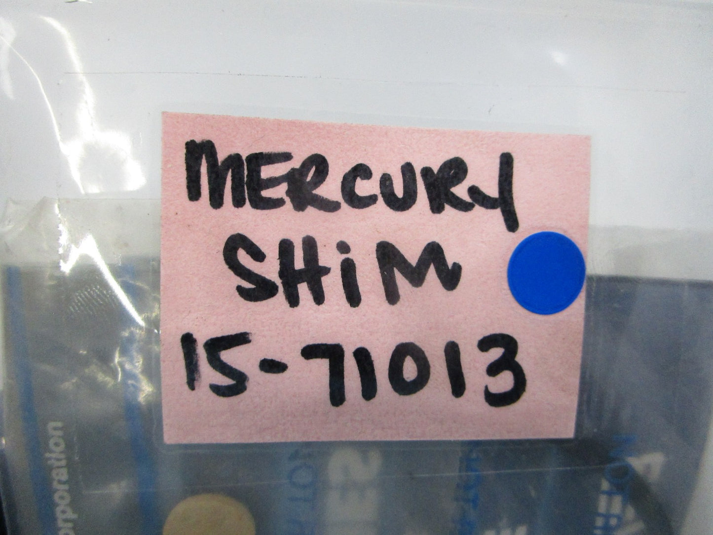 NEW OEM (LOT OF 2) 15-71013 Mercury Quicksilver Shim 0810