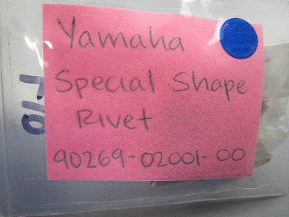 *NEW OEM* (LOT OF 10) 0810 Yamaha Special Shape Rivet 90269-02001-00