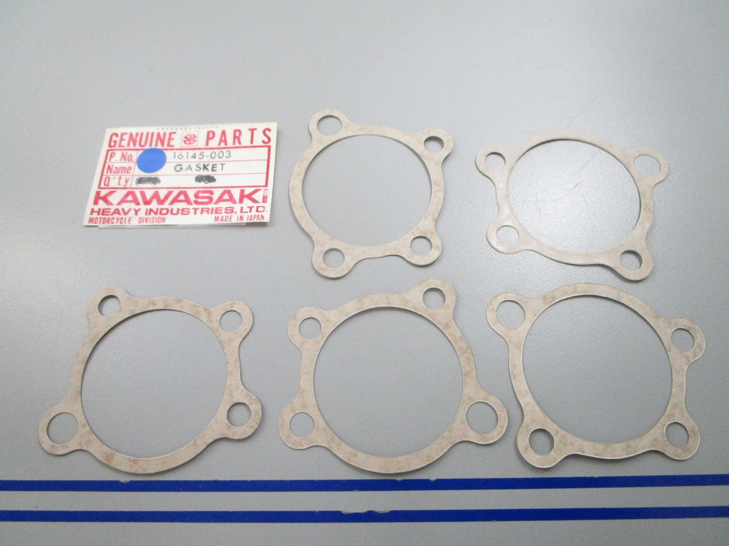 NEW OEM (LOT OF 5) Kawasaki  Gasket 16145-003 0810