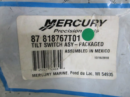 NEW OEM 87-818767T01 Mercury Quicksilver Tilt Switch Assy 0820