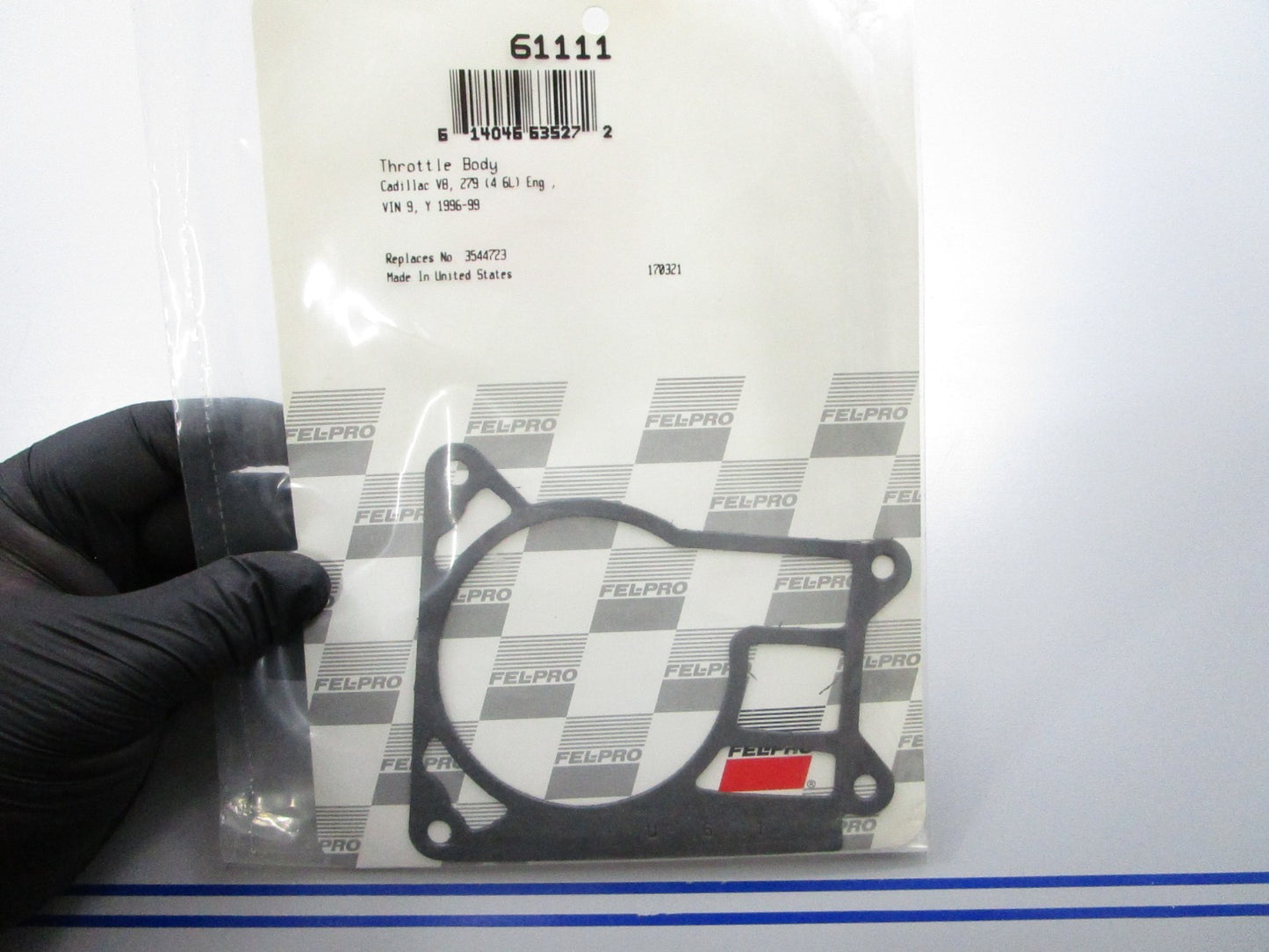 *NEW* 0810 Fel-Pro Throttle Body Gasket 61111