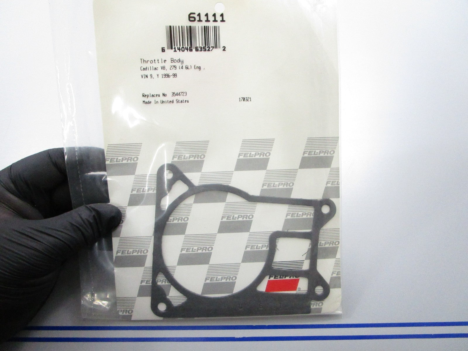 *NEW* 0810 Fel-Pro Throttle Body Gasket 61111