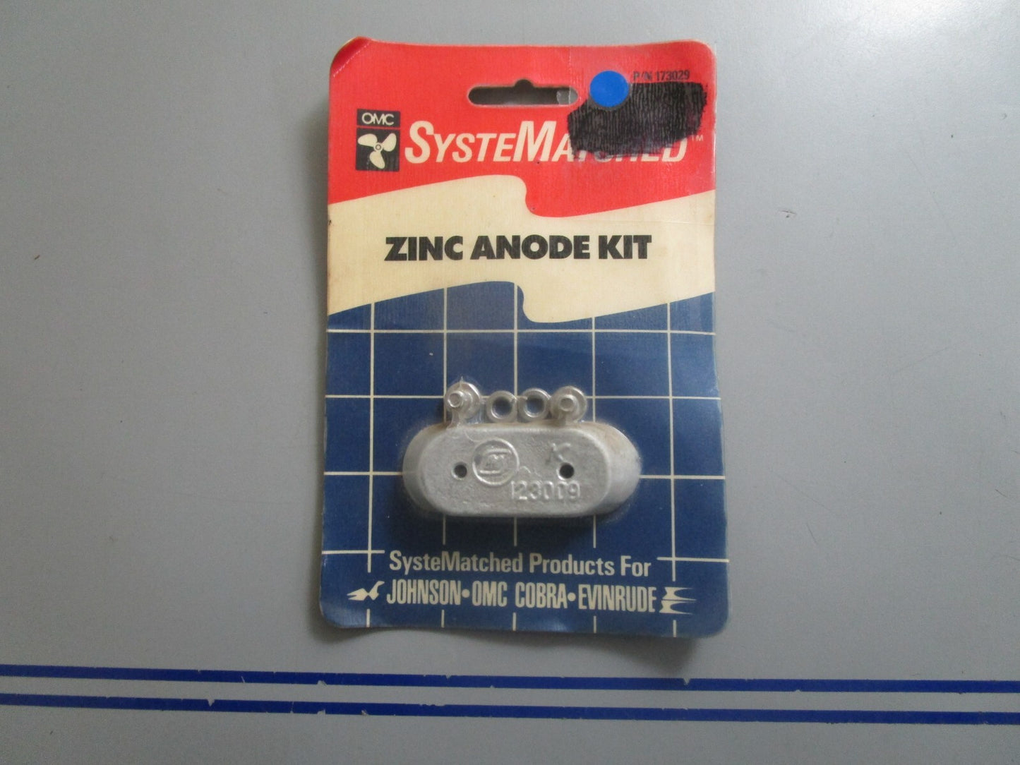 *NEW OEM* 0810 OMC Johnson Evinrude Zinc Anode Kit 173029 0173029