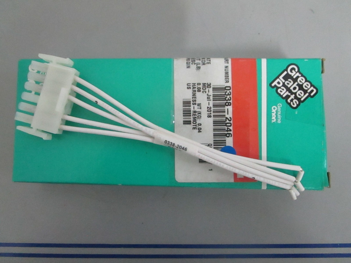 *NEW OEM* 0820 Onan Cummins Remote Harness 0338-2046