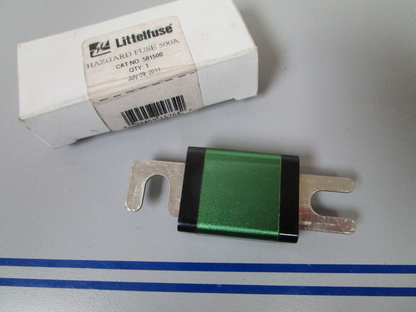 NEW OEM 581500 Lettelfuse 500AMP Hazgard Fuse 0720