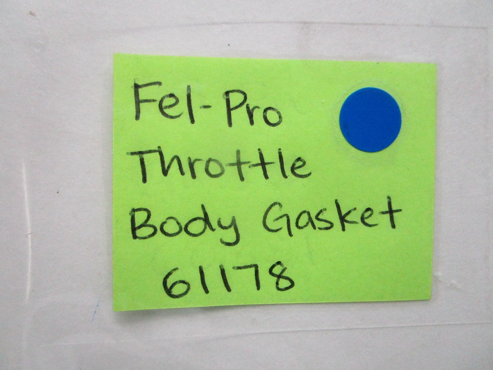 *NEW* 0810 Fel-Pro Throttle Body Gasket 61178