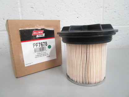 Baldwin NEW Fuel Filter Element PF7678 w/ Lid Ford F4TZ-9N184-A Light Duty 0820