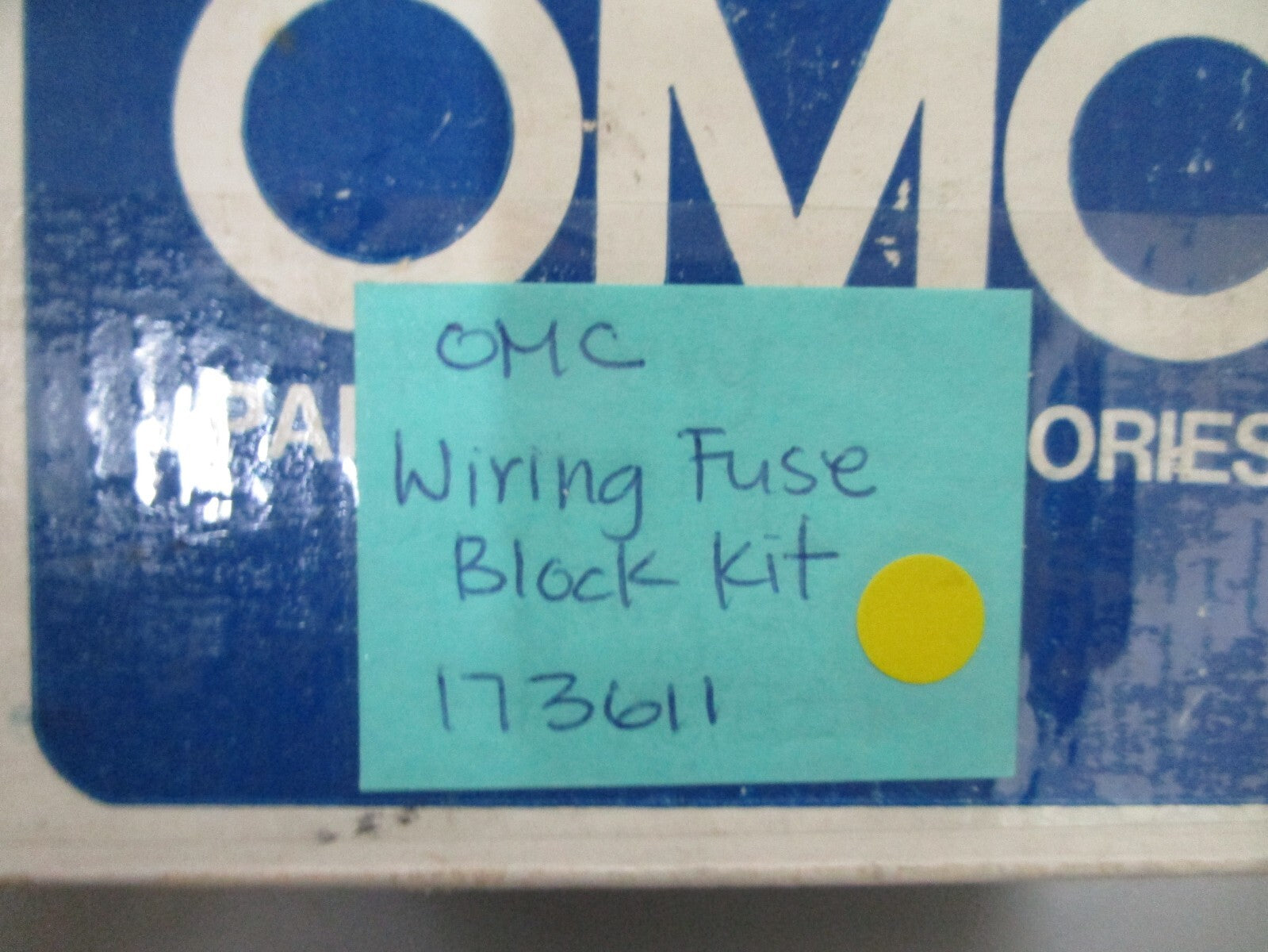 *NEW OEM* 0750 OMC Johnson Evinrude WIRING FUSE BLACK KIT 173611 0173611