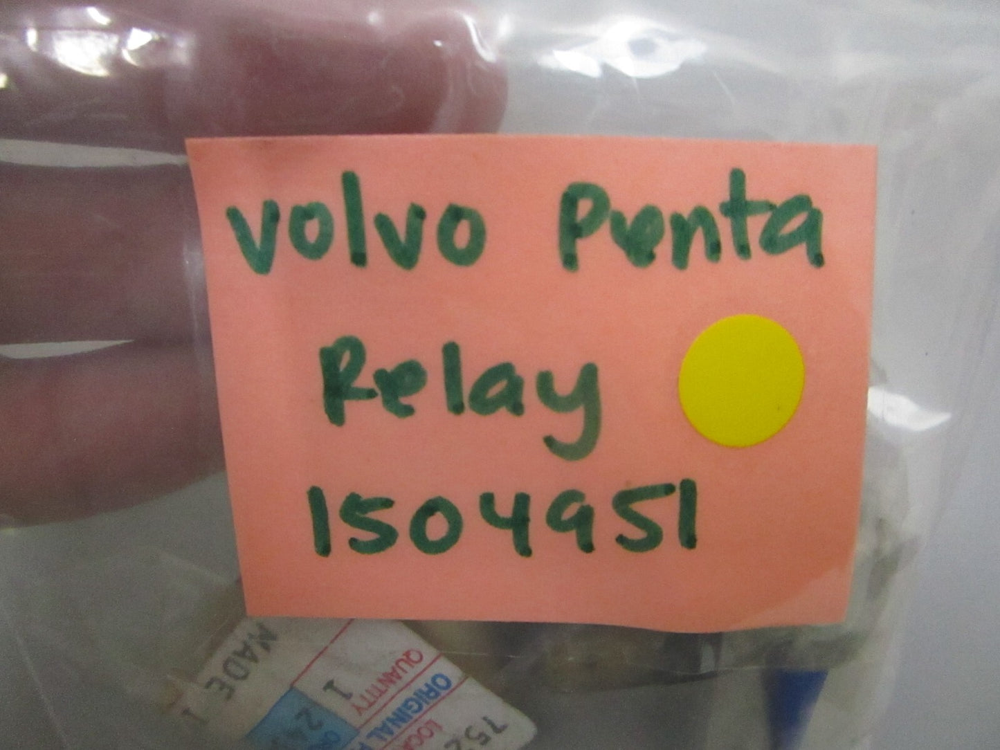 *NEW OEM* 0810 Volvo Penta Relay 1504951