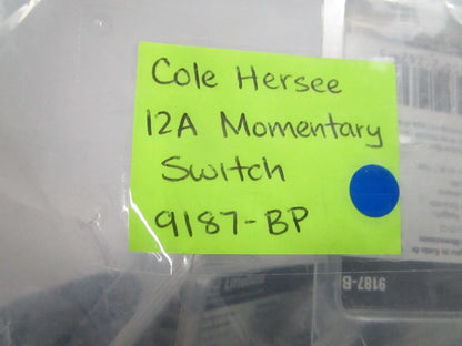 *NEW* 0810 Cole Hersee 12A Momentary Switch 9187-BP