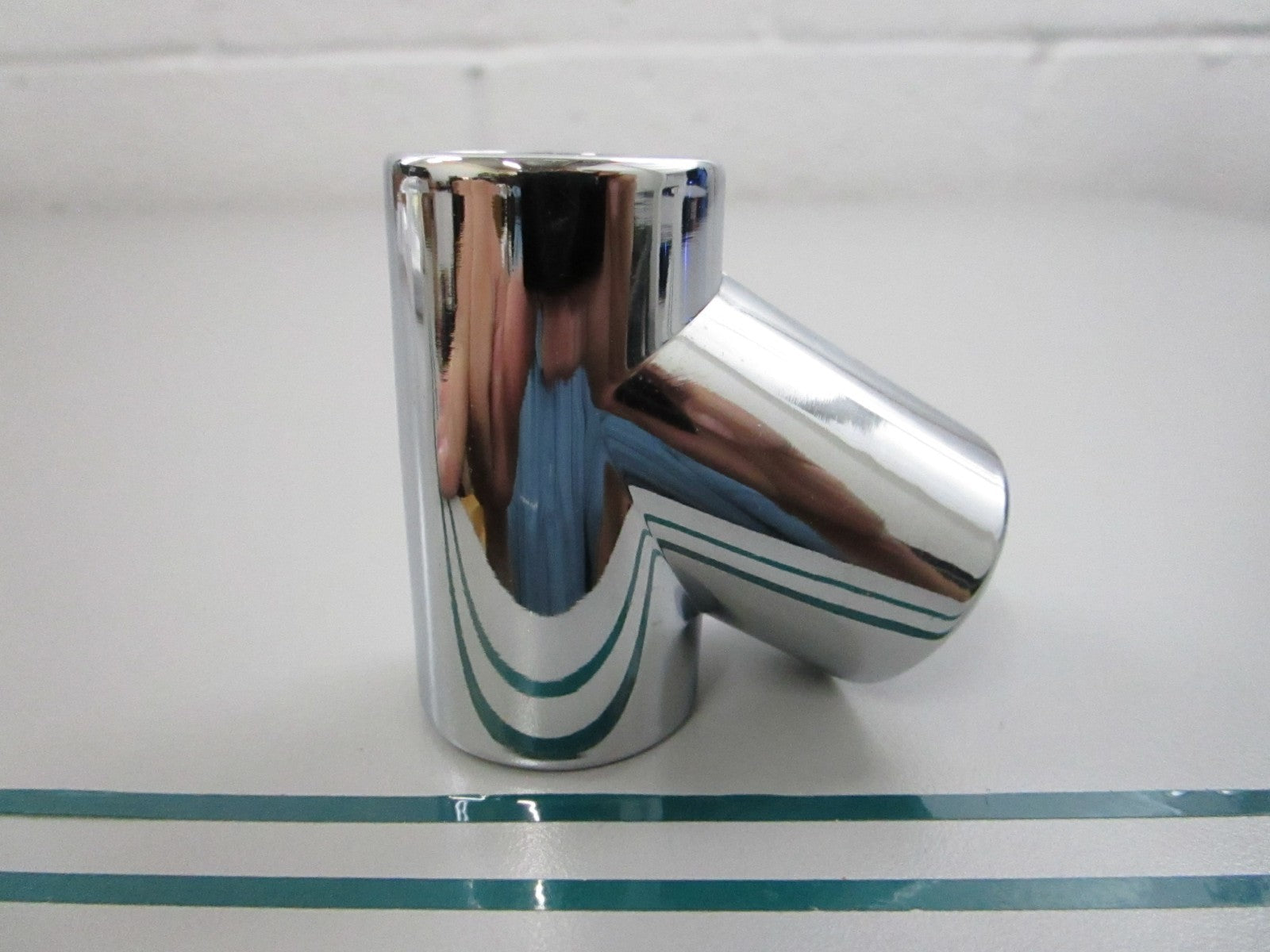 Sea-Dog NEW Chrome 60 Degree Rail Tee Right Hand 7/8" Zinc 296260-1 Marine 0810