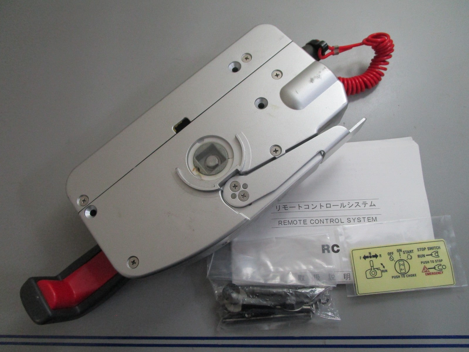 *NEW OEM* 0820 Tohatsu Nissan RC5C 8HP 9.8HP 2003-05 Remote Control Ay 3B7843502