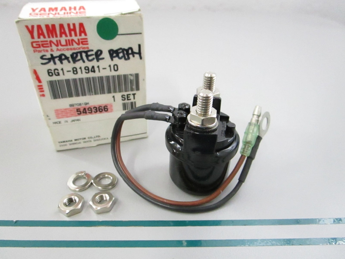 NEW OEM 6G1-81941-10-00-00 Yamaha Starter Relay 0810
