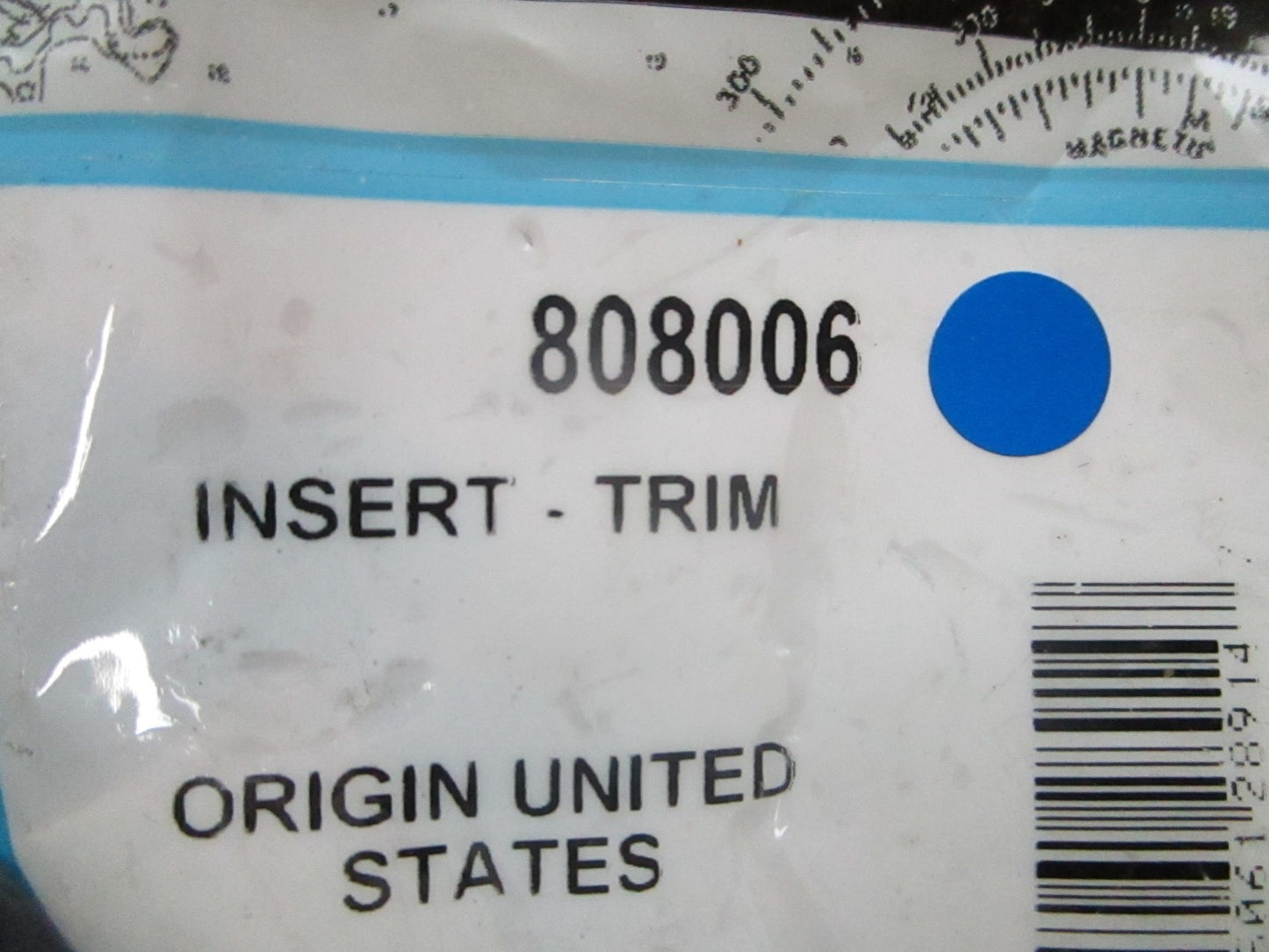 *NEW OEM* 0810 Mercury Quicksilver Trim Insert 808006