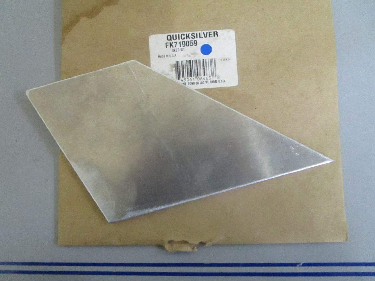 *NEW OEM* 0820 Mercury Quicksilver Skeg Kit FK719059