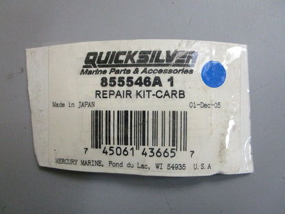 *NEW OEM* 0820 Mercury Quicksilver Carburetor Repair Kit 855546A1