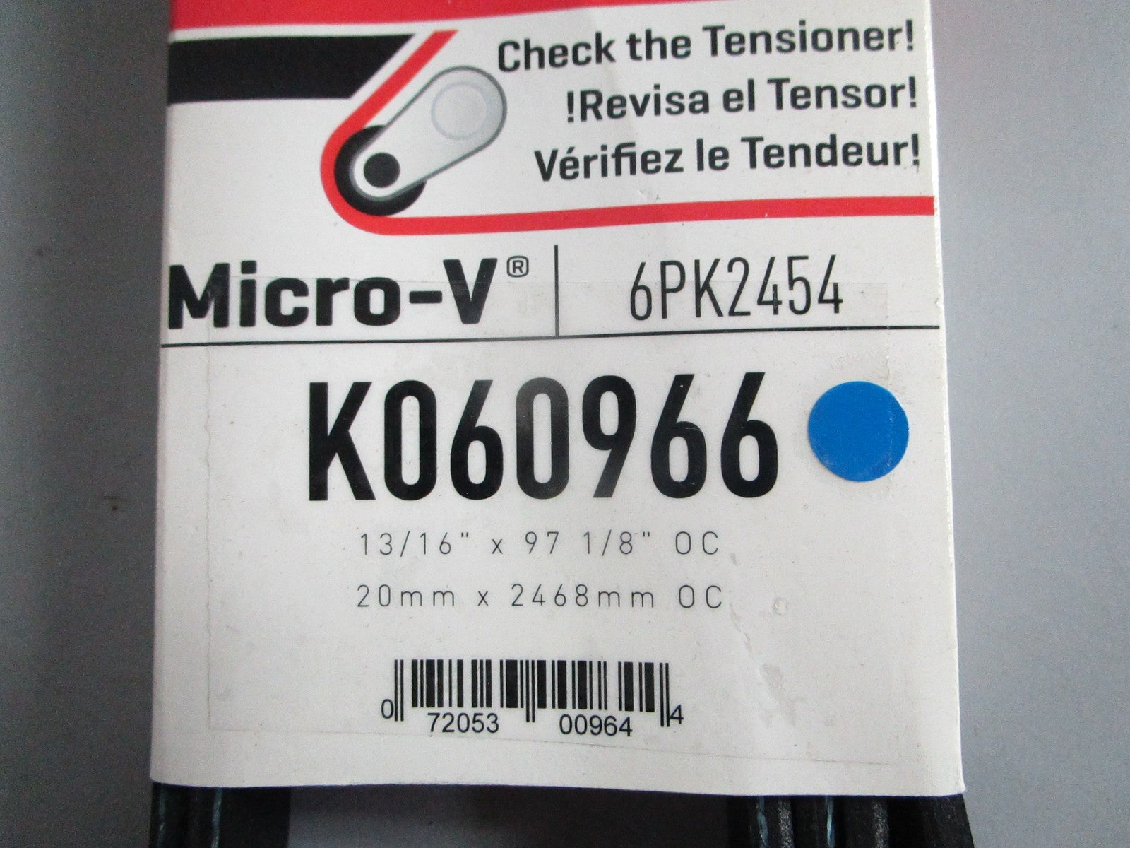 NEW K060888 Gates Century Series Micro-V Serpentine Belt 0820