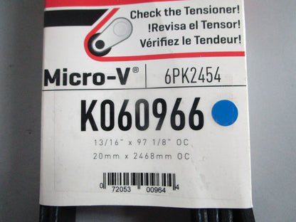 NEW K060888 Gates Century Series Micro-V Serpentine Belt 0820