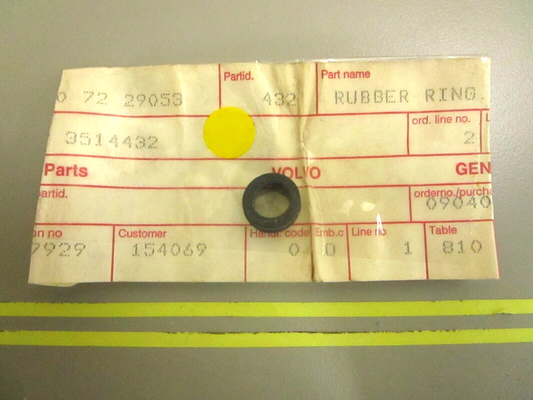 *NEW OEM* 0750 Volvo Penta RUBBER RING 3514432