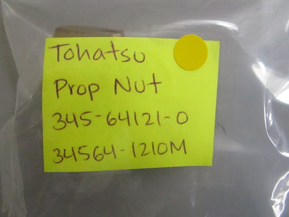*NEW OEM* 0810 Tohatsu Propeller Nut 345-64121-0 34564-1210M