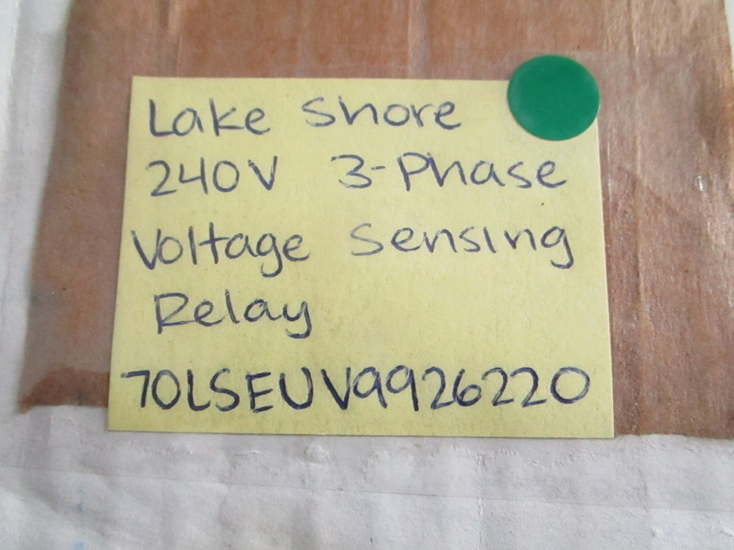 NEW OEM 70LSEUV9926220 Lake Shore 240V 3-Phase Voltage Sensing Relay 0820