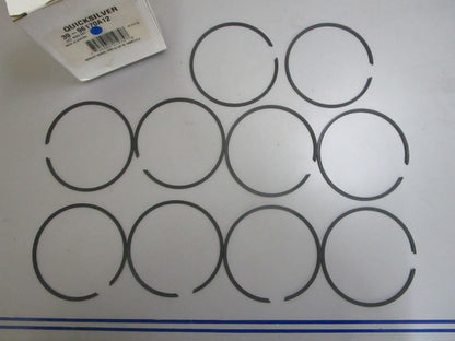 *NEW OEM* 0820 Mercury Quicksilver 10 Piston Ring Set 39-96170A12