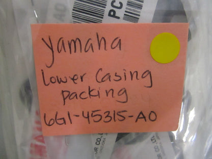 *NEW OEM* 0750 Yamaha LOWER CASING PACKING 6G1-45315-A0