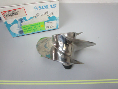 *NEW* 0720 Solas Yamaha 701 Jet 15/19 Stainless Steel Impeller YB-SC-k
