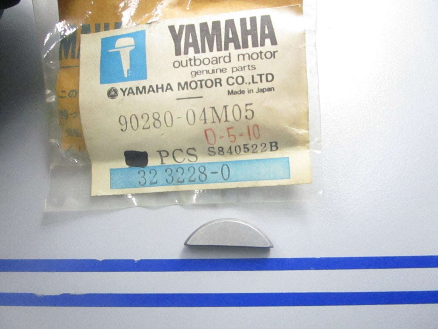 *NEW OEM* 0810 Yamaha Woodruff Key 90280-04M05-00