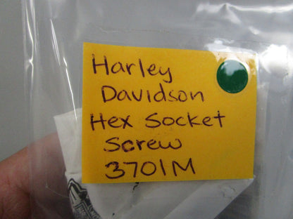 NEW OEM (LOT OF 6) 3701M Harley Davidson Hex Socket Screw 0810