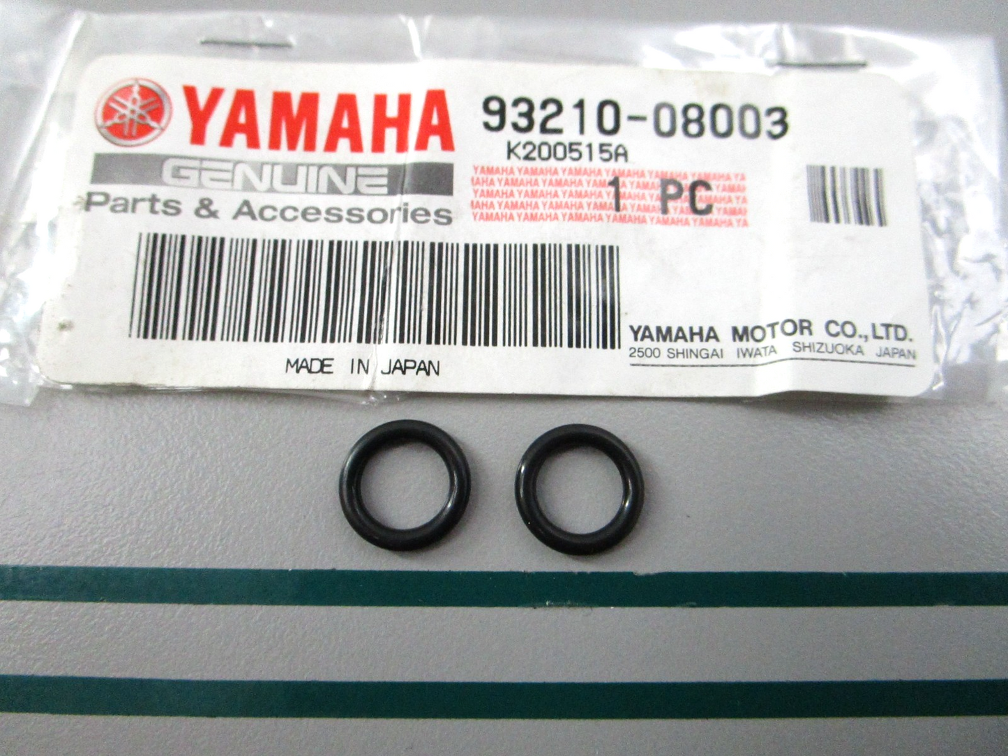 NEW OEM (LOT OF 2) 93210-08003-00 Yamaha O-Ring 0810