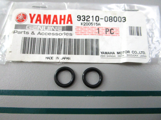 NEW OEM (LOT OF 2) 93210-08003-00 Yamaha O-Ring 0810