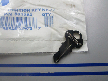 *NEW OEM* 0810 OMC Johnson Evinrude KF-77 Ignition Key 501592 0501592