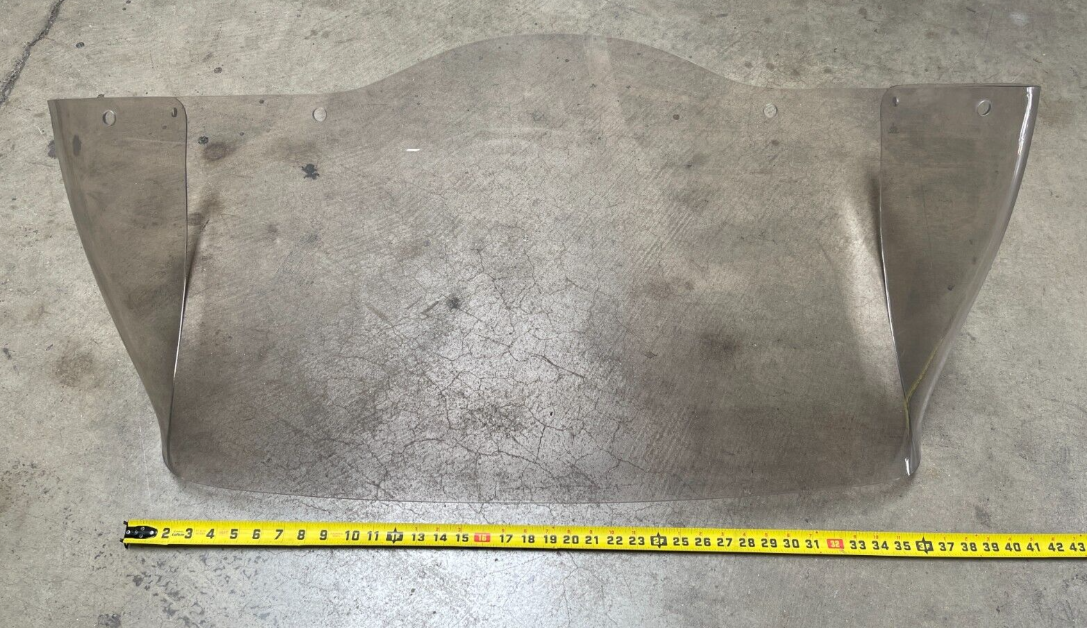 *NEW* 0720 Marine Curved Custom Windshield