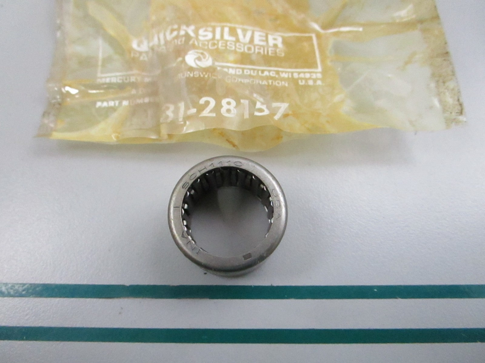 NEW OEM 31-28157 Mercury Quicksilver Bearing 0810