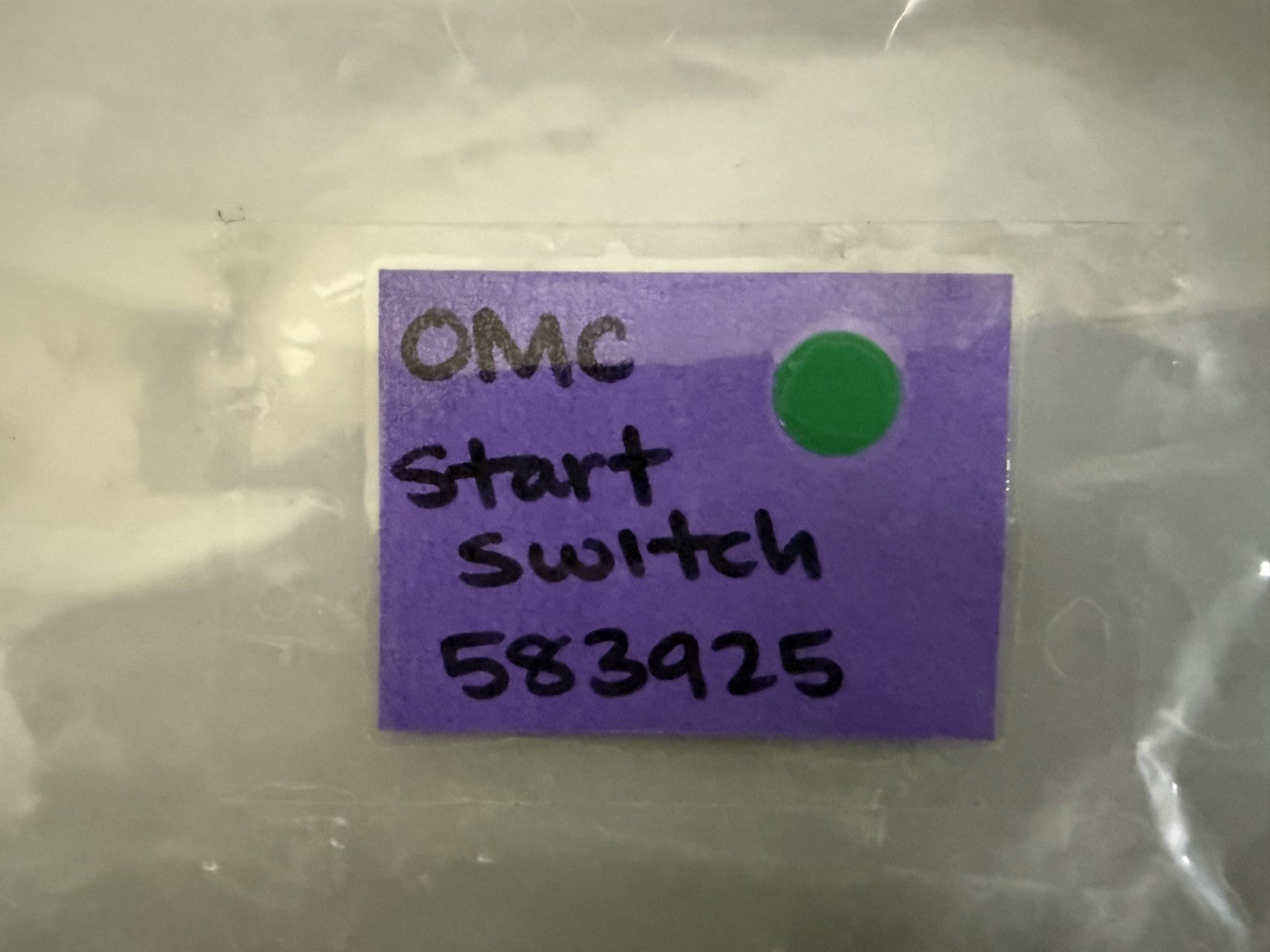NEW OEM 583925 0583925 OMC Johnson Evinrude Start Switch 0820