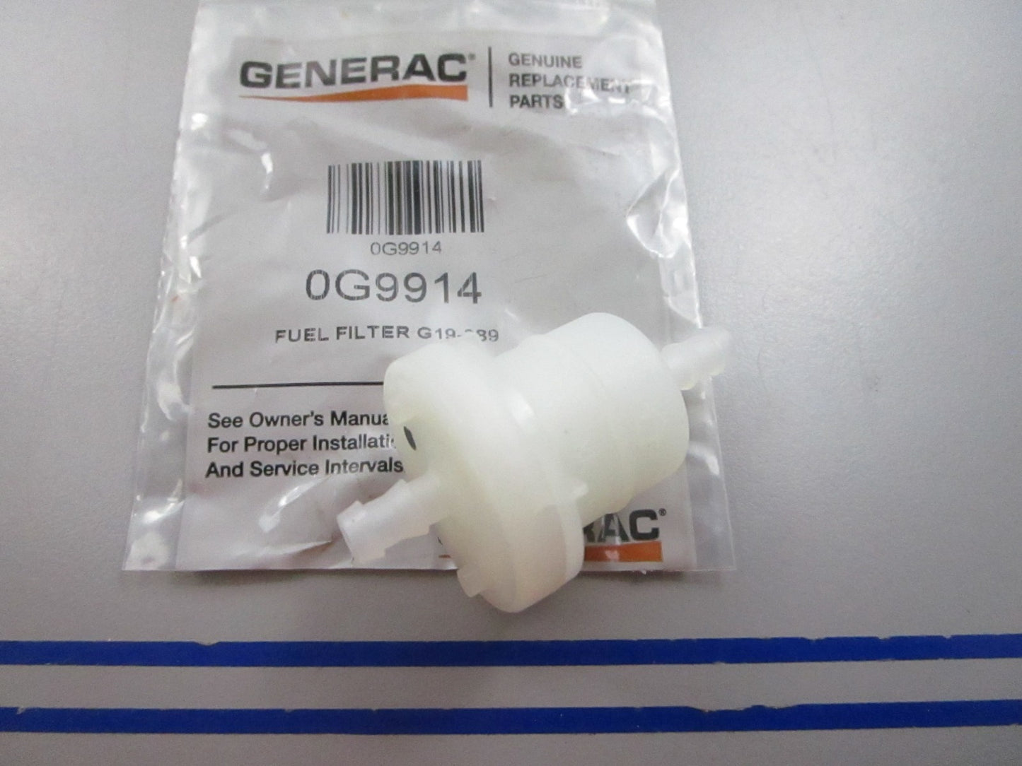 NEW OEM G19-389 Generac Fuel Filter 0810